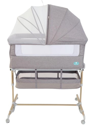 نكست تو مي سرير بارتفاع قابل للتعديل وشبكة تهوية -...