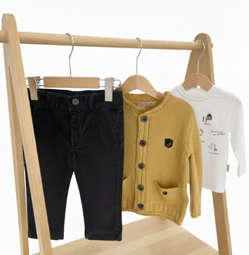 طقم مواليد ولادي 3 قطع مقاسات حتى عمر سنتين الوان...