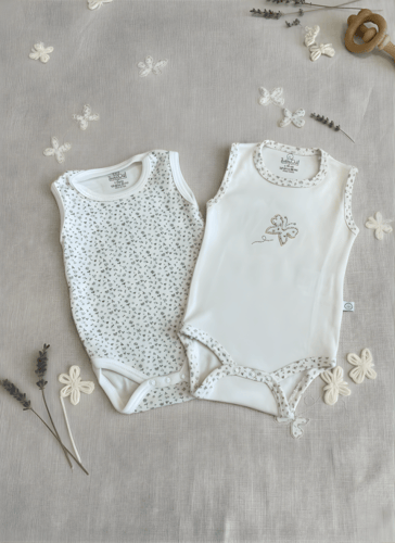 طقم مواليد بناتي 20 قطعة لون رمادي من عمر صفر الى...