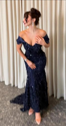 فستان سهره اخضر تيفاني