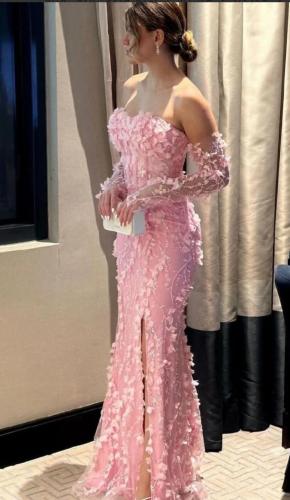 فستان سهره وردي