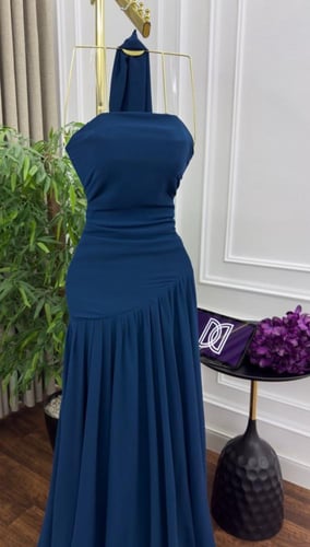 فستان سهره ازرق