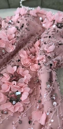 فستان سهره وردي