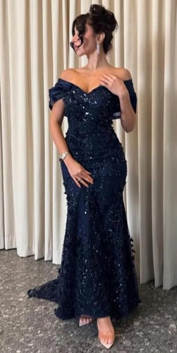 فستان سهره اخضر تيفاني