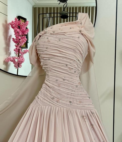 فستان سهره وردي