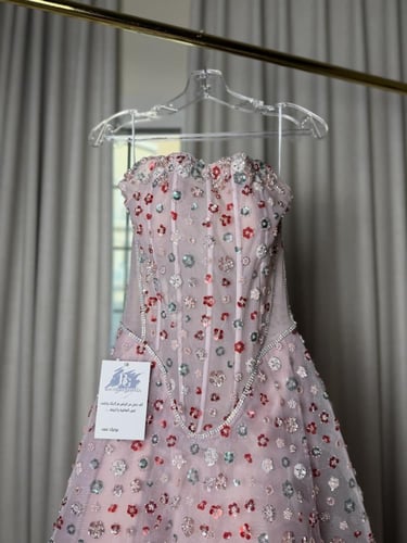 فستان سهره وردي