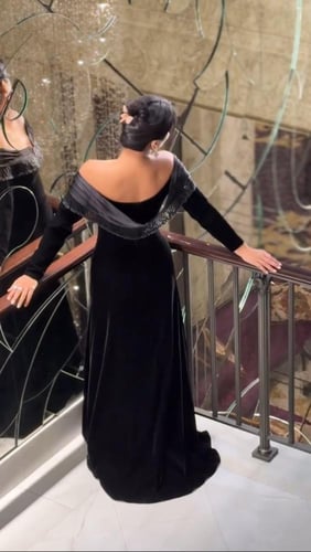 فستان سهره اسود