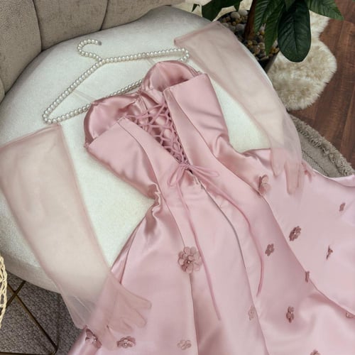 فستان سهره وردي