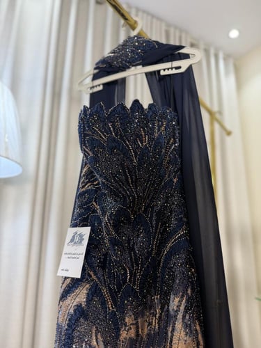 فستان سهره كحلي