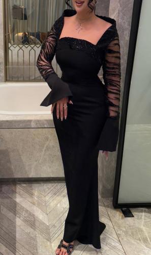 فستان مها سهره اسود