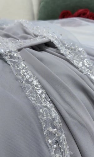 فستان حمل طويل