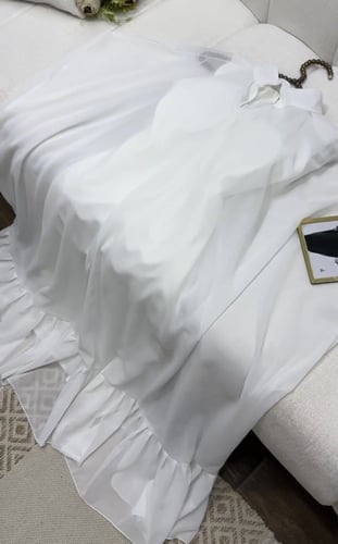 فستان ابيض العيد