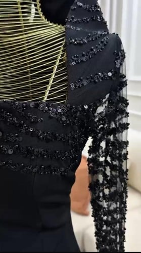 فستان مها سهره اسود