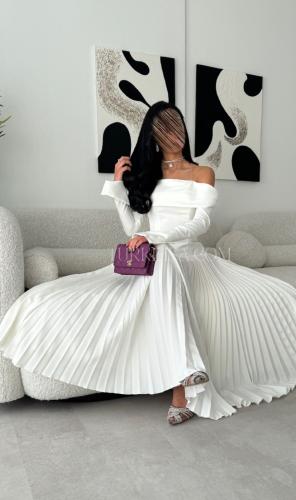 فستان ابيض العيد