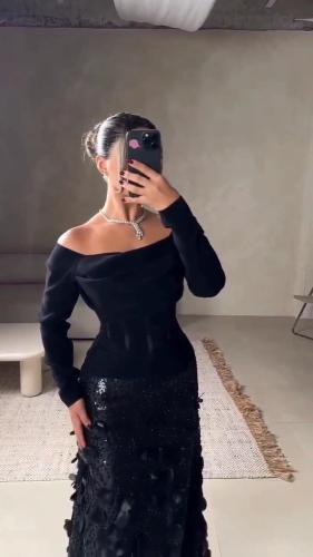 فستان سهره اسود