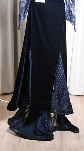 فستان سهره كحلي