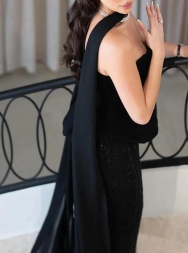 فستان خوله سهره اسود