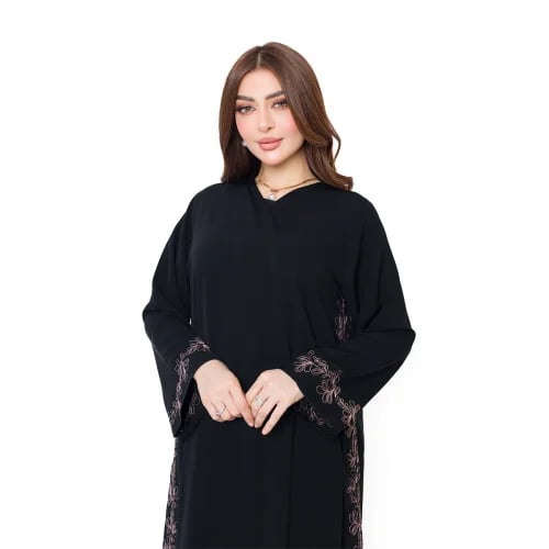 Blush abaya