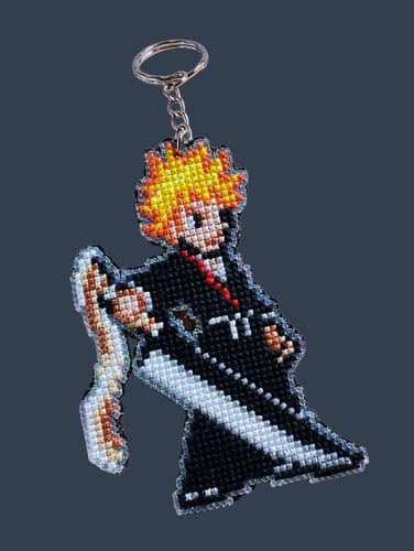 ميدالية شخصية إيتشيغو كوروساكي من انمي بليتش