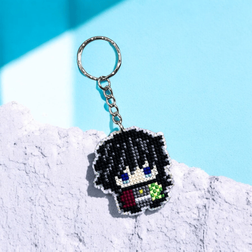 ميدالية شخصية Tomioka Giyu من انمي قاتل الشياطين