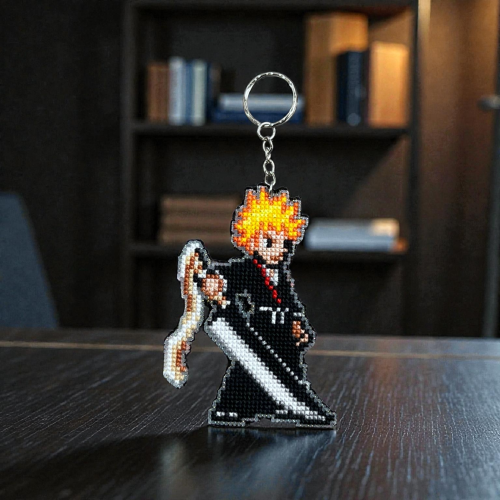 ميدالية شخصية إيتشيغو كوروساكي من انمي بليتش