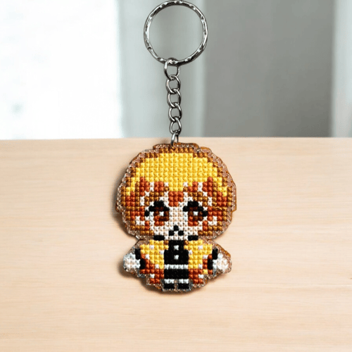 ميدالية شخصية زينيتسو من انمي قاتل الشياطين