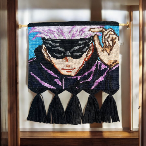 شخصية غوجو ساتورو من انمي جوجوتسو كايسن