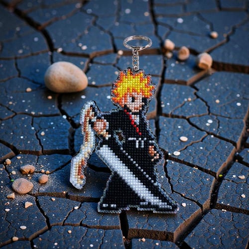 ميدالية شخصية إيتشيغو كوروساكي من انمي بليتش