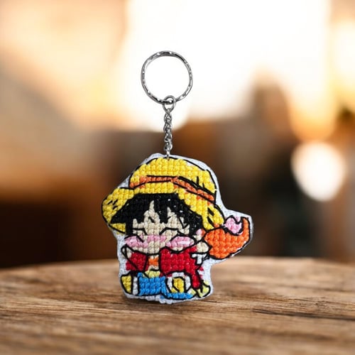 ميدالية شخصية لوفي من انمي ون بيس