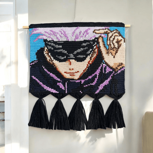 شخصية غوجو ساتورو من انمي جوجوتسو كايسن