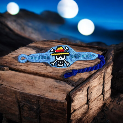 سوار شعار ونبيس صنع يدوي