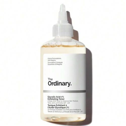 غليكوليك أسد 7٪ من The Ordinary، منعش مقشر للبشرة، يعطي بريق ونعومة للحصول على لون بشرة متساوٍ