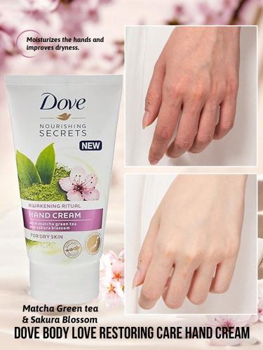 Dove كريم اليد من دوف للإصلاح المكثف، تغذية وإصلاح عميق، يترك اليدين ناعمتين وملساوتين، مرطب ومرطب، يقلل من تجاعيد اليد، قفل الرطو...