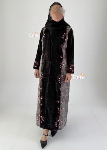 عبايه شتويه بتطريز 1367