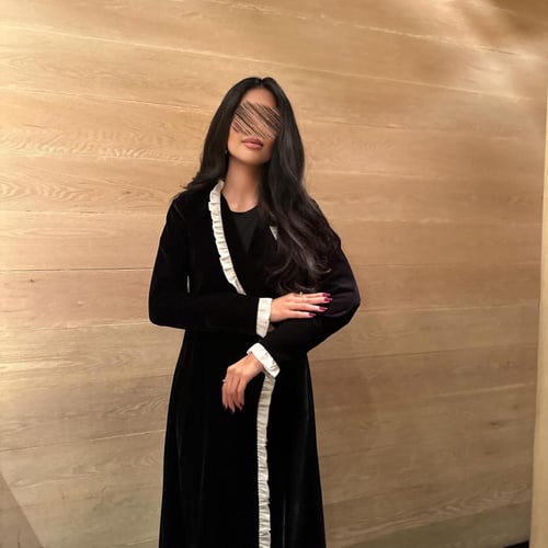 مخمل ب كلفة شيفون مكسر 1383