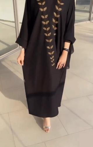 كريب ايليت ب شك اسود وذهبي 1271