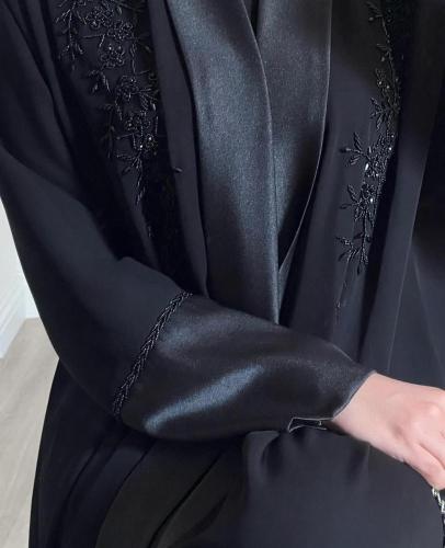 عبايه كريب كوري & ستان 1102