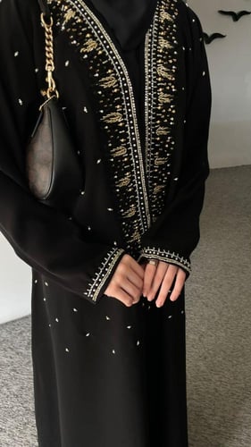 عبايه كريب ايليت قصه كلوش 1058