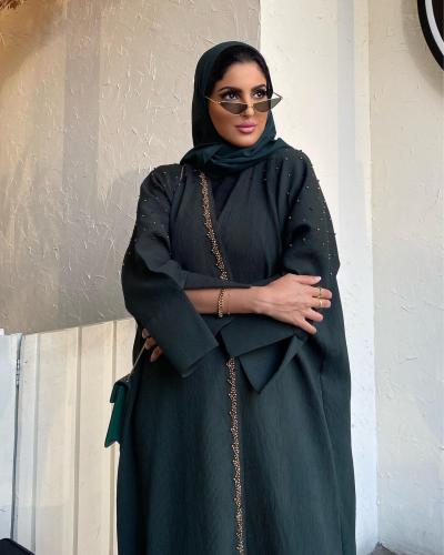 عبايه زيتي لف ب شك 1215