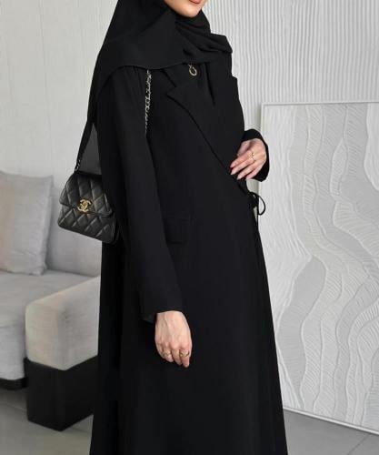 كريب عباية ايليت بربطه لف 1044