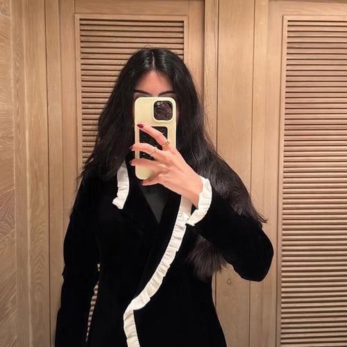 مخمل ب كلفة شيفون مكسر 1383