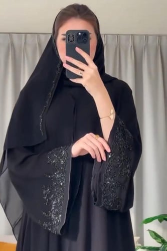 شيفون ب شك اكمام 1305