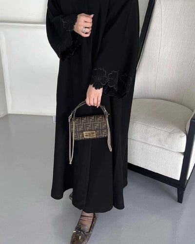 عبايه كريب ايليت قصه كلوش 1039