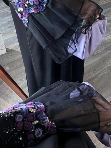 عبايه ب اطراف كسرات 1421