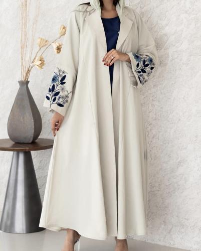 لنن بتطريز اكمام 1197