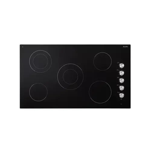 سطح البا كهرباء سيراميك اسود 90 سم (AS EVC 915 SK)