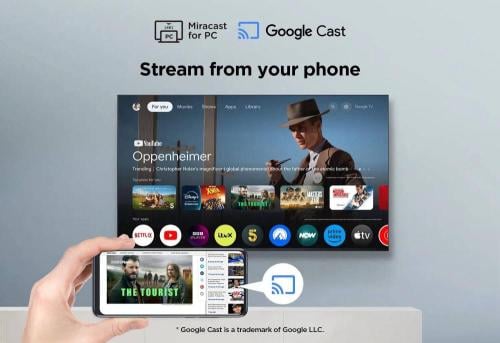 شاشة TCL QLED - بوصة 55- 55P7K