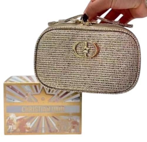 Dior makeup bag