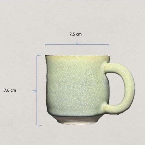 كوب فخار مميز صناعة يدوية