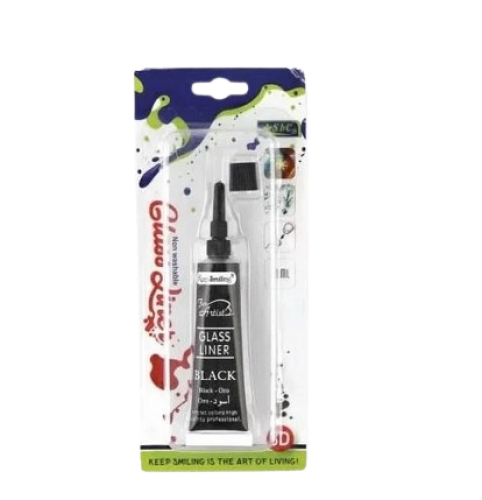 محدد زجاج - أسود 21 مل